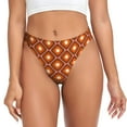thumbnail image 1 of Balery 60s and 70s Aesthetic Tangas de Algodón para Mujer con Estampado – Ropa Interior Sexy, Transpirable, G-string-4X-Large, 1 of 6