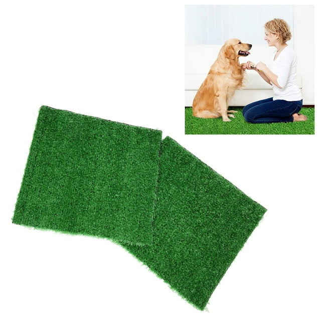 Pee Pad For Dogs, Reusable Grass Pad For Dogs Artificial Grass Rug Pad Indoor Dog Potties Training Turf Pets Mat For Indoor Outdoor Dog Training