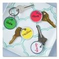 thumbnail image 5 of Avery Key Tags with Split Ring, 1.25" dia, Assorted Colors, 50/Pack, Each, 5 of 10