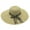 Khaki, variant on Travelwant Women's Big Brim Sun Hat Floppy Foldable Bowknot Straw Hat Summer Beach Hat