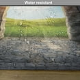 thumbnail image 6 of Ambesonne Nature Place Mats Set of 4, Greenland Wildflowers, Standard Size, Green Yellow, 6 of 6