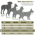 thumbnail image 6 of Auroth No Pull Dog Harness for Large Dogs, No Choke Dog Harness Vest with Easy Control Handle, Reflective Soft Padded Service Vest, Adjustable Easy on Pet Harness for Running Walking, Khaki yellow, 6 of 10