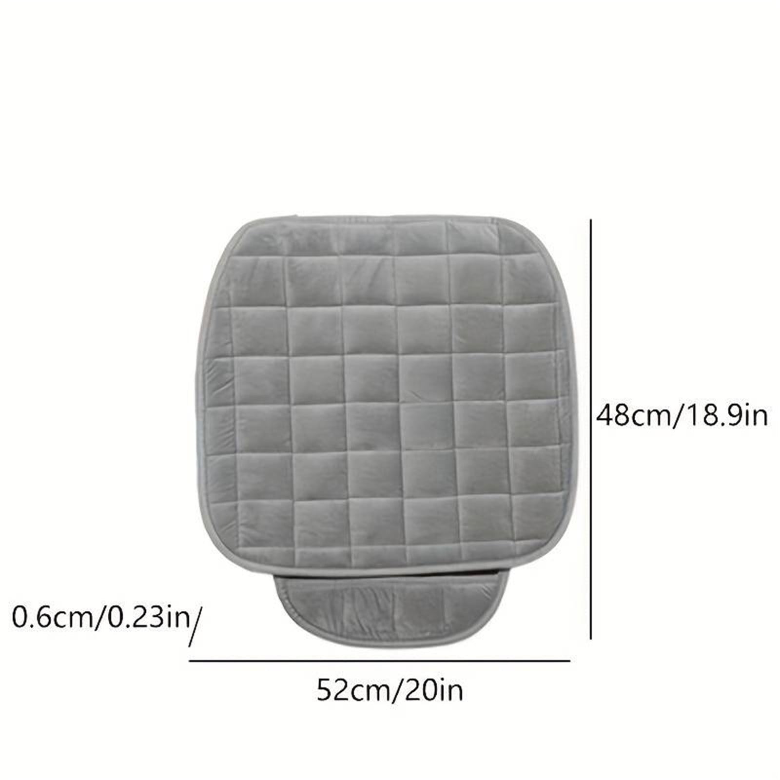 Leutsin 2Pack Car Seat Cushion, Non-Slip Rubber Bottom with