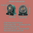thumbnail image 5 of Battery-powered Heater For Camping, Space Heater For Office, 3 Heat Settings, Fan Only Option, Advanced Safety Features, Whole Room (euro Standard), 5 of 5