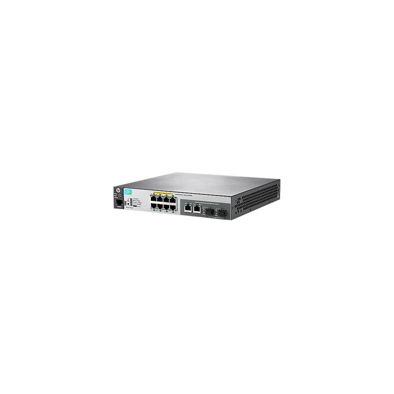 HP 2530-8-PoE+ Switch - 8 Port Managed PoE+ Switch With Gigabit Uplinks, J9780A