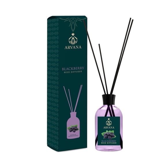 Arvana Blackberry Reed Diffuser, 115 ml, Home Fragrance