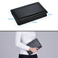 thumbnail image 3 of Portable Business Portfolio Padfolio Folder Document Case Organizer PU Leather with Business Card Holder Memo Note Pad, 3 of 7
