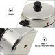 thumbnail image 5 of Temporizador de cocina profesional con temporizador de cuenta regresiva y alarma sonora (plateado), 5 of 6