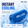 thumbnail image 5 of 4 Pack Cooling Towels, Ice Towel for Neck and Face, Soft Breathable Chilly Microfiber Keep Cool Towels for Yoga, Gym, Fitness, Camping, Running, Workout & More Activities, 40"x 12", 5 of 11