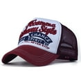 thumbnail image 2 of Women Embroidered Flower Denim Cap Fashion Baseball Cap Topee, 2 of 2