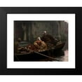 thumbnail image 2 of Edmund Blair Leighton 14x11 Black Modern Framed Museum Art Print Titled - In Time of Peril, 2 of 5