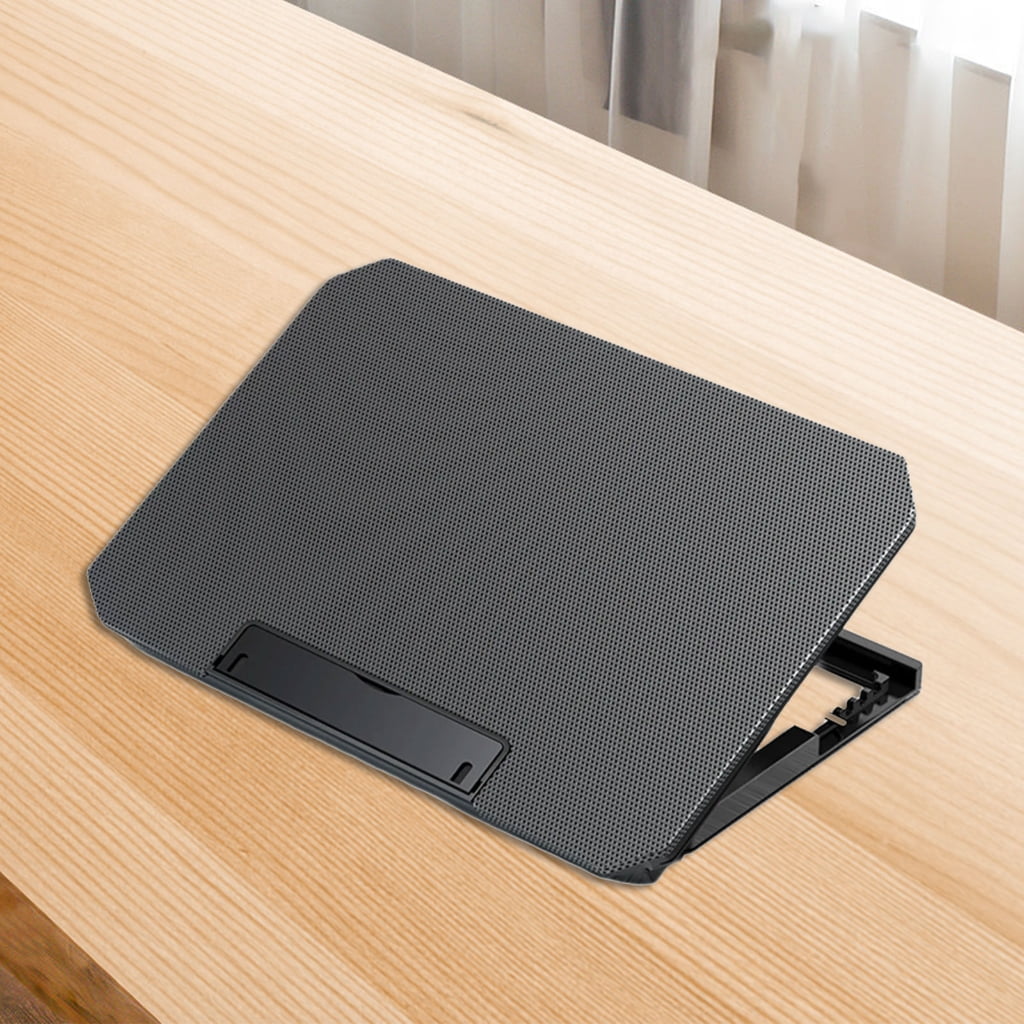 WINDLAND Foldable Adjustable Laptop Cooling Pad with 2 Quiet Fan For Notebook Adjustable