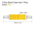 thumbnail image 2 of Uxcell Dress Clips, 3 Pack Sweater Shawl Scarf Clip(Pink, Yellow, White), 2 of 6