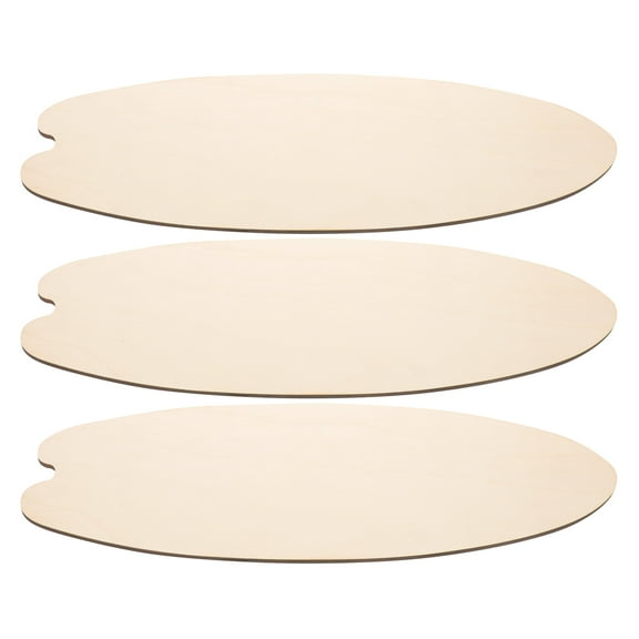 3 Pcs Wooden Surfboard Wall Art Set Ocean Themed Coastal Decor for Beach House Seaside Decoration