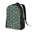 thumbnail image 2 of Balery Santa Hat Joy Green Festive Mochila - Mochila Estilosa y Duradera para Laptop de 15 Pulgadas con Tela Oxford Impermeable, 2 of 8