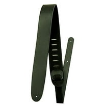 Perris 2.5" Soft Suede Black Guitar Strap With Premium Backing Fully Adjustable From 44.5" to 53"