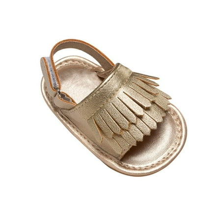 

Wuffmeow Pu Leather Tassel Baby Moccasins Tassel Girls Baby Shoes Scarpe Neonata Hook and Loop Outdoor Shoes Hard Rubber Bottom