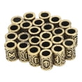 thumbnail image 3 of Hombres 24 Uds Cuentas De Barba Vikinga Bronce 24 Diseños DIY Material De aleación De Zinc Decoración Del Cabello, 3 of 7