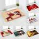 thumbnail image 2 of Decoración de Navidad y Año Nuevo, alfombra de bienvenida para puerta, suelo antideslizante para baño, estampado de ciervos de Papá Noel para el hogar, 2 of 4