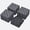 Gray, variant on Flooring,Waterproof Floor Tiles,Simulated Plastic Floor Tiles,Interlocking Floor Tiles,Plastic Interlocking Deck Tiles Suitable for Indoor and Outdoor,Easy to Install,12''× 12''Tiles
