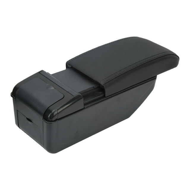 Car Armrest Box, Large Storage Space Double Layer Wear Resistant Center Console Storage Box Designed For Car