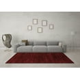 thumbnail image 3 of Ahgly Company Machine Washable Indoor Rectangle Abstract Red Modern Area Rugs, 2' x 5', 3 of 4
