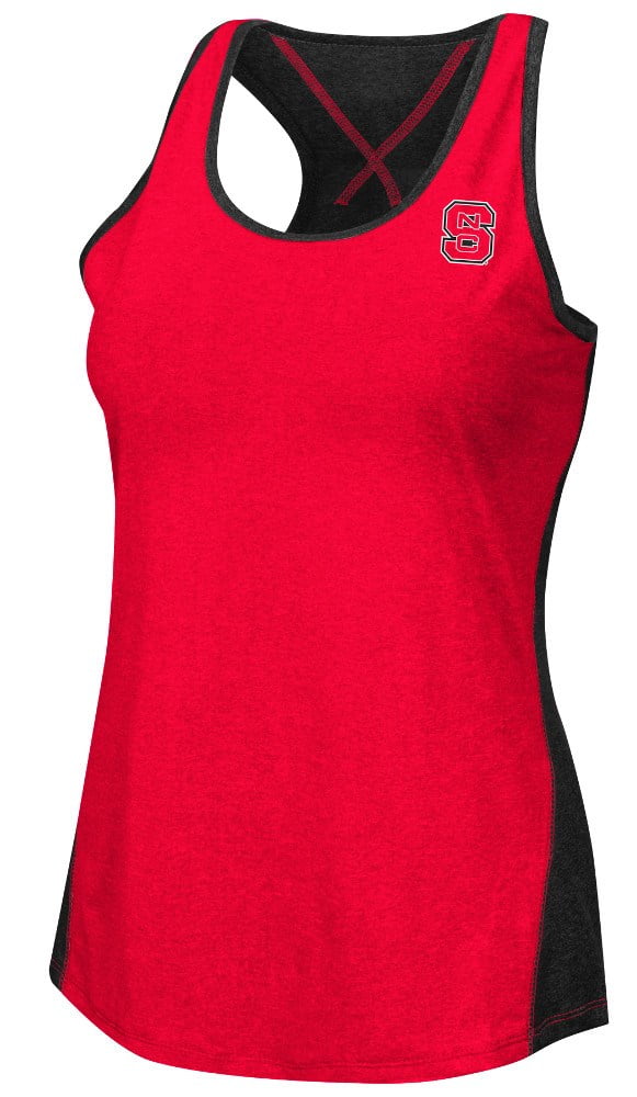 North Carolina State Wolfpack Women's NCAA "Bristol" Performance Tank Top Shirt by Colosseum