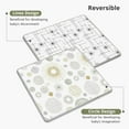 thumbnail image 4 of Foldable Baby Play Mat, PIGLOG 0.6 inch Waterproof Playmats for Babies and Toddlers Kids, Safe Foam Playmat for Tummy Time, 50“x50” Playpen Mat, Reversible Portable Baby Floor Mat for Infant, Circle, 4 of 5