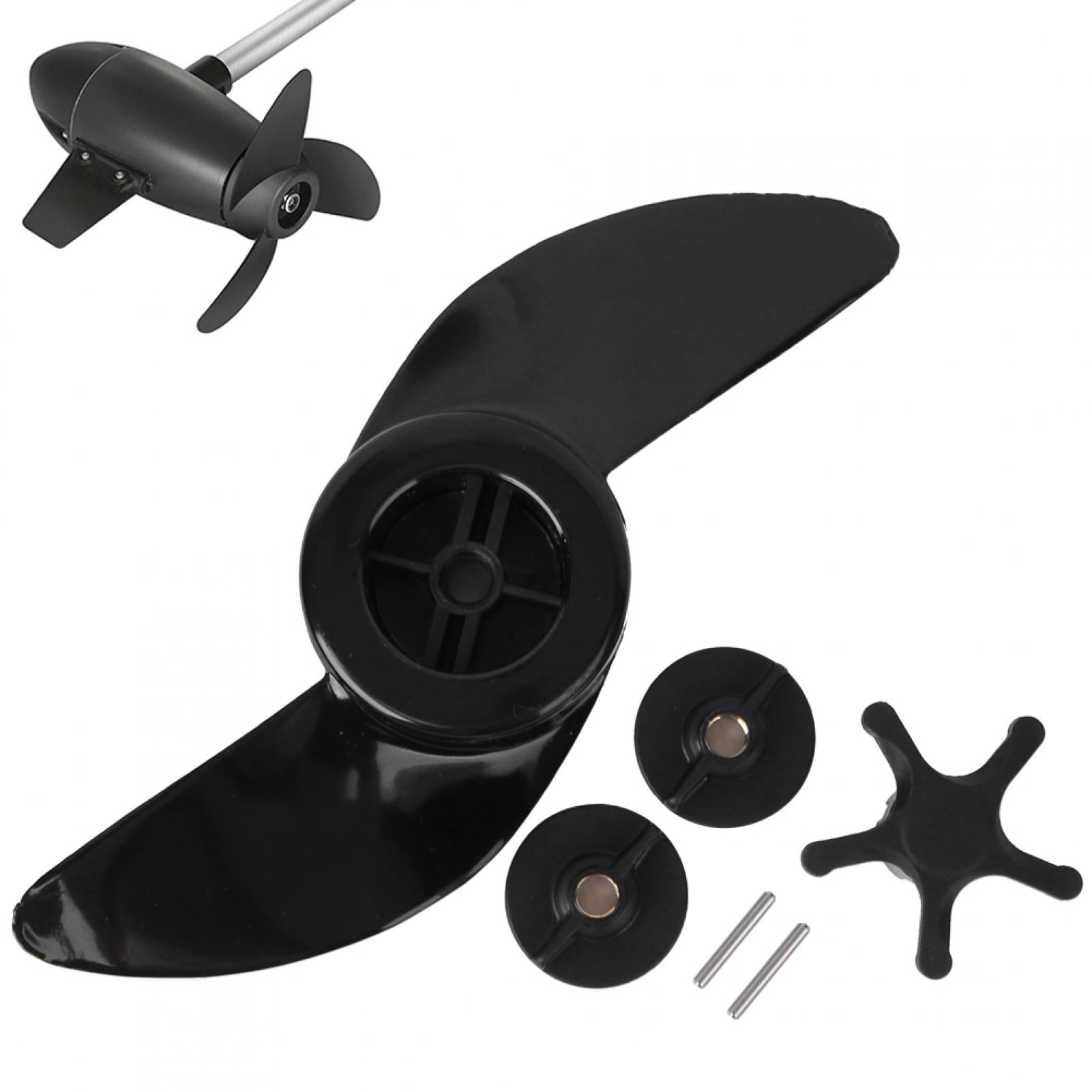 Boat 3-Blade Propellers Electric Outboard Trolling Motor Prop And Mount Nut