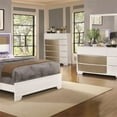 thumbnail image 3 of Havering Contemporary Two Tone Finish Bedroom Dresser, 3 of 3