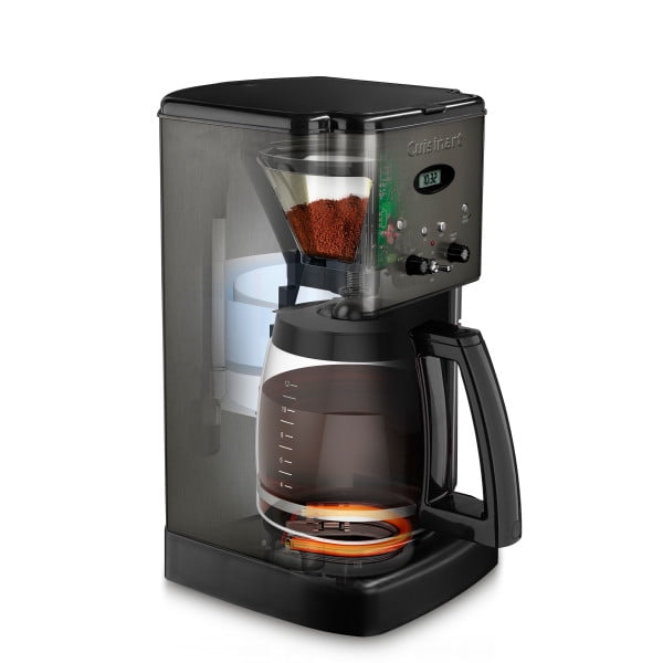 Cuisinart 12 Cup Black Stainless Coffeemaker