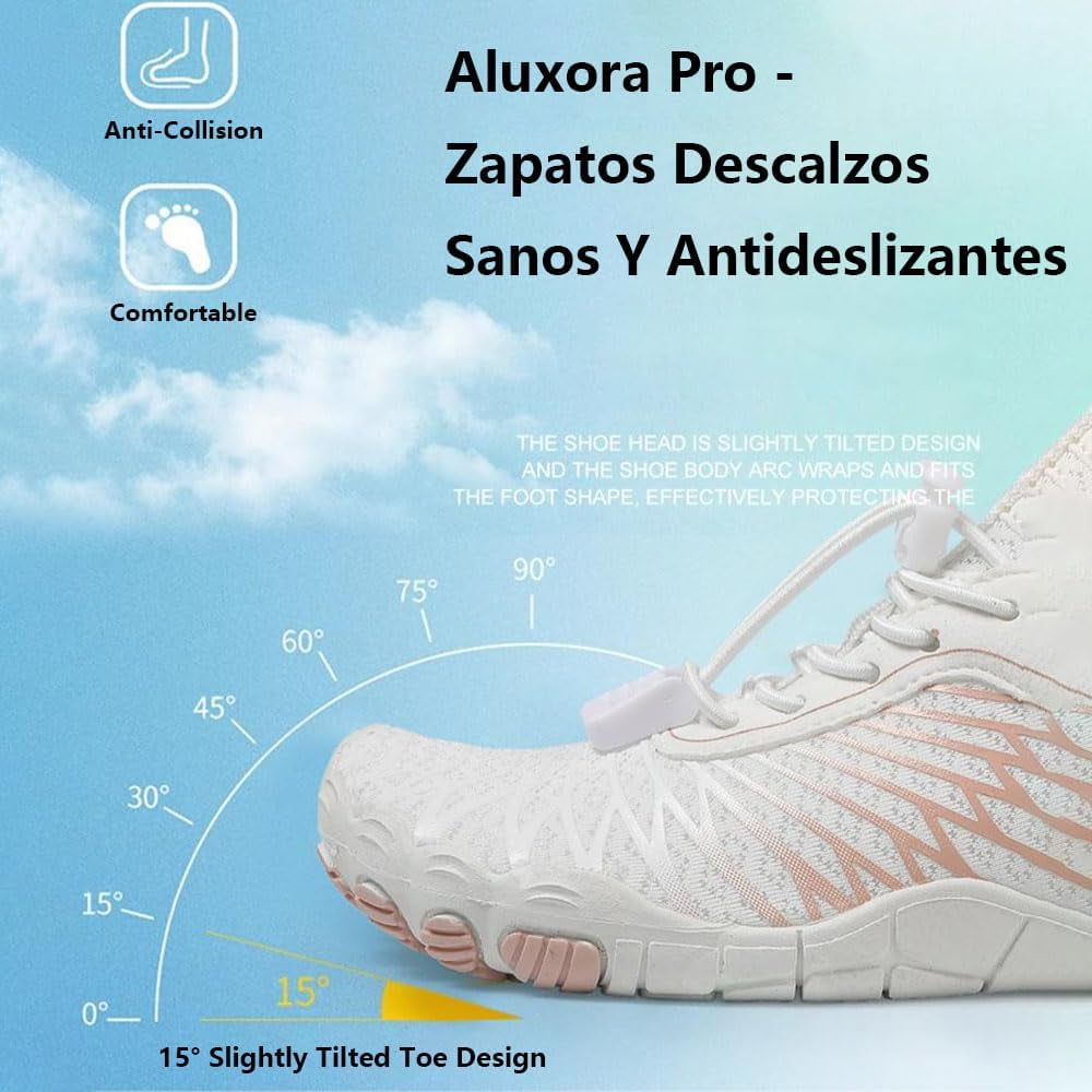 Footwear for Women Men with Neuropathy, Comfortable Lightweight Non-Slip Barefoot Shoes Hiking Shoes