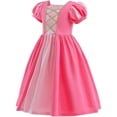 thumbnail image 2 of Girls Aurora Princess Dress Halloween Cosplay Christmas Birthday Party Cotton Outfit, 2 of 5