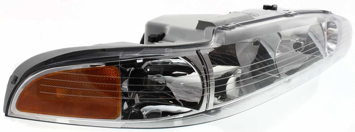 Headlight Compatible With 1998-2002 Oldsmobile Intrigue Right Passenger Halogen With bulb(s)