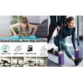 thumbnail image 4 of Bxaolu Yoga Blocks 2 Pack, Gym Blocks, Exercise Workout Fitness Bricks, Pilates Stretch Handstand Non-Slip, Purple, 4 of 8