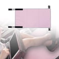 thumbnail image 1 of Reposapiés de Avión Salvador Extensor de Asiento de Avión Ajustable Elem Rosa, 1 of 10