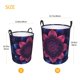 thumbnail image 3 of Fotbe Bohemian Vintage Pattern Cesto de Ropa con Asas, Cesto Impermeable de Gran Capacidad, Bolsa de Lavado para Dormitorio, Cesto de Ropa con Ruedas y Asas-Medium, 3 of 6