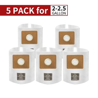3-Pack Vacuum Bags - Fits Shop Vac Type B Models 9066800, 906-68-00, 90668
