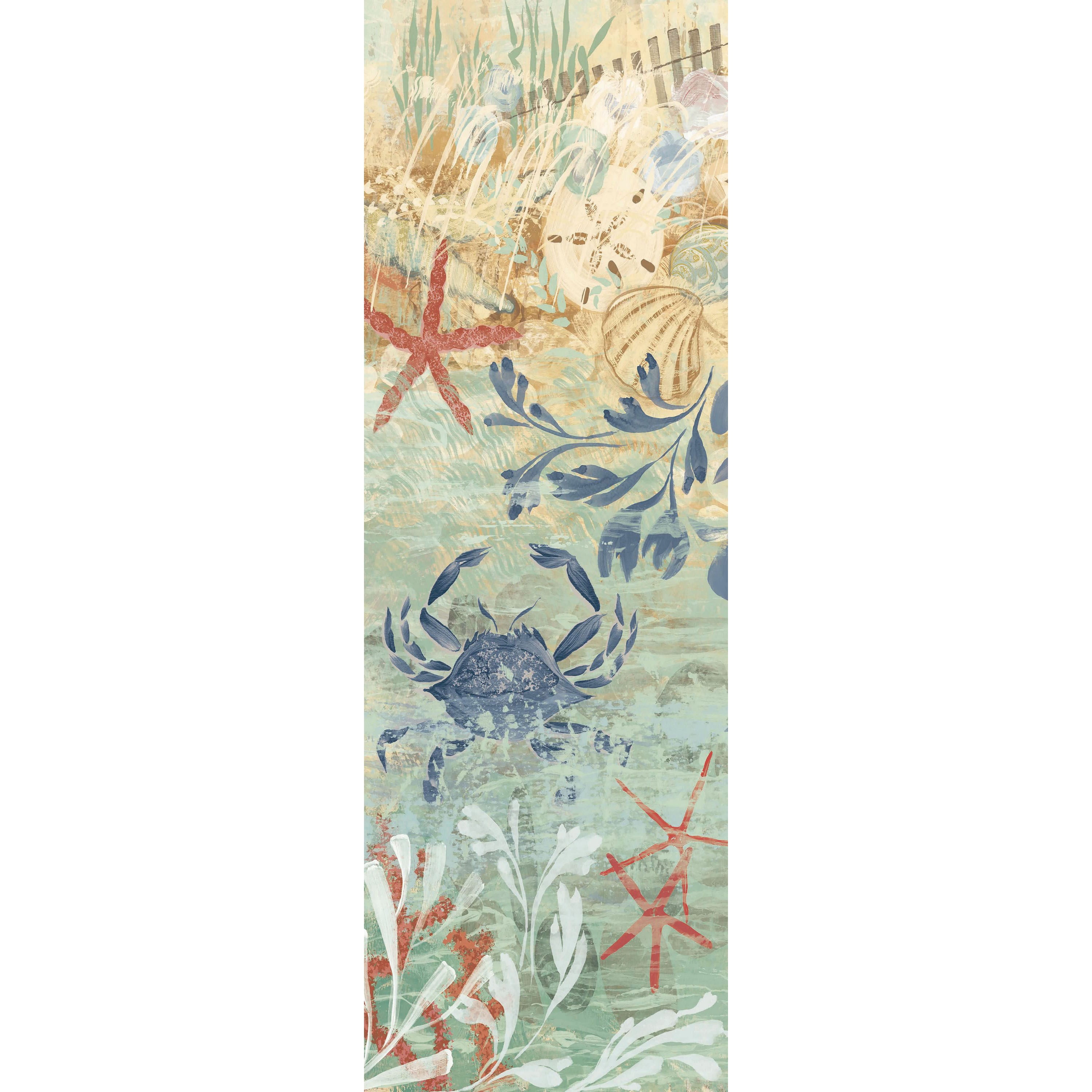 Marmont Hill "Floral Frenzy Coastal VII" Painting Print on Canvas