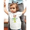 thumbnail image 2 of Boy On The Top Of A Flower T-Shirt Infant -Image by Shutterstock,  6 Months, 2 of 4