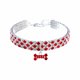 thumbnail image 1 of Xiao Hua Collar decorativo para mascotas, accesorio decorativo para gatos y perros, rango ajustable para cachorros, perros, gatos, accesorios de aseo para mascotas, S, A05, 1 of 3