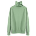 thumbnail image 4 of Sweaters for Women Pure Turtleneck 3D Seamless Knitted Long Sleeve Pullover Top Xl Womens Sweaters, 4 of 4