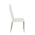 thumbnail image 3 of Eurostyle Tara Dining Chair in White Leatherette, 3 of 6