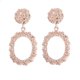 thumbnail image 1 of Pendientes para mujer, regalos para mujer, pendientes con personalidad, hojas, hermosos pendientes de diamantes, pendientes de malla irregular., 1 of 3