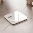 thumbnail image 2 of YUNMAI YUNMAI Color 2 Smart Body Fat Scale with LED Display, USB Charging, 1000mAh Battery, BT 4.0, Compatible with iOS & Android, White (Model M1302), 2 of 7