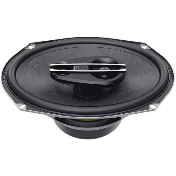 Hertz CX690 Cento Series 6"X9" 300W Peak Power Handling 4 Ohms 3-Way Coaxial Car Speakers (Pair)