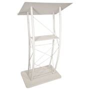Kingdom Large Curved Metal Lectern - The Perfect Podium for Any Presentation