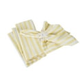 thumbnail image 2 of Fennco Styles Soft Thick Striped 100% Pure Cotton Cloth Napkins 20 x 20 Inch, Set of 4, 2 of 4