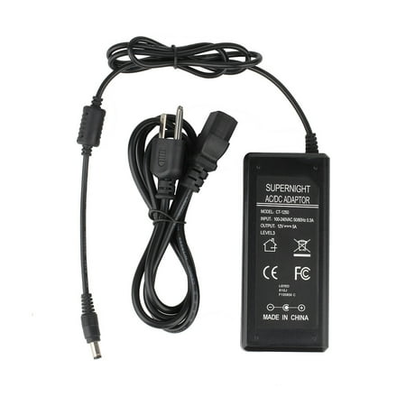 12v Ac Strip - SUPERNIGHT AC 100V-240V To DC 12V 5A Switching Power Supply Adapter 5.5MM*2.1MM Connector For LED Strip Light
