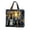 Purple, variant on Halloween Quilted Tote Bag,Reusable Shopping Tote Large Capacity Trick or Treat Bag Fall Gift for Women Daily Commute Travel Shoulder Strap Handbag